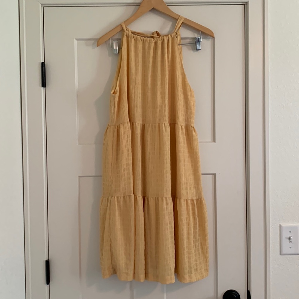 A New Day Yellow Dress